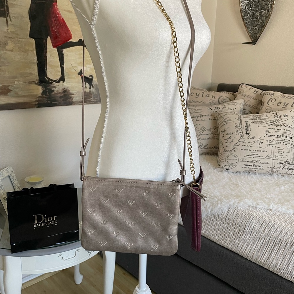 Stella & Dot D'Orsay crossbody small Shoulder bag in gold